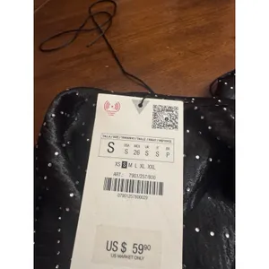 Zara Satin Black Studded Slip Cowl Neck Dress Mini Open Back thumbnail 11