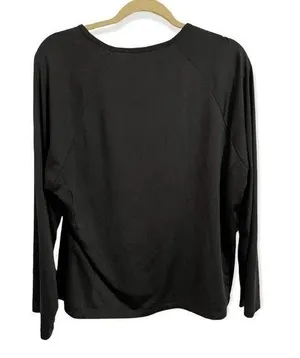 Black Long Sleeve Active Shirt Size Medium thumbnail 1
