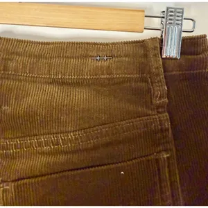 NWT Habitual Evie Barrel Leg Women's Corduroy Pants in Brown sz. 26 thumbnail 5