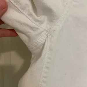 EUC LOFT women’s raw hem‎ white denim curvy skinny crop jeans size 27 thumbnail 3