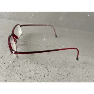 Silhouette Eyeglasses Frames Only SPX 1517 10 6080 51-15-130 Titan Austria red thumbnail 3