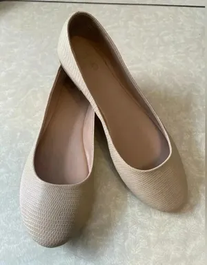 Mix No. 6 Danzey Ballet Flats Bone Tan Snakeskin Size‎ 7.5 thumbnail 1