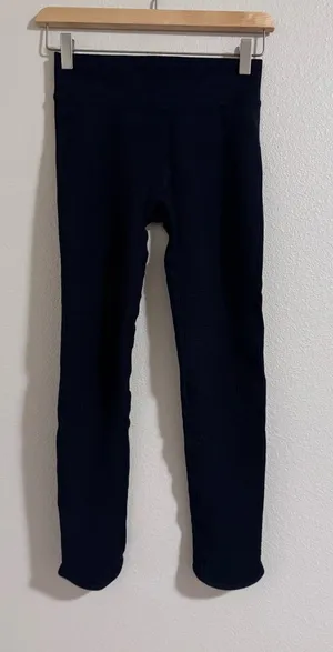 Gymshark Black Ribbed Leggings thumbnail 1