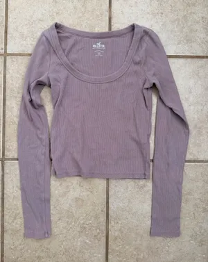 Hollister Must-Have Collection Ribbed Long Sleeve thumbnail 1