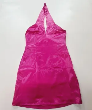 Superdown Samira Mini Dress in Hot Pink Small thumbnail 3