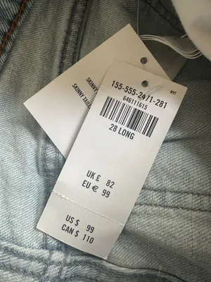NEW Abercrombie & Fitch High Rise Light Blue Distressed Jeans Size 28 / 6 Curve thumbnail 7
