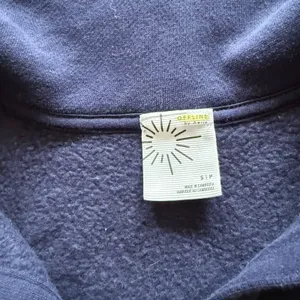 OFFLINE By Aerie Cloud Fleece Polo Sweatshirt Size Small thumbnail 4