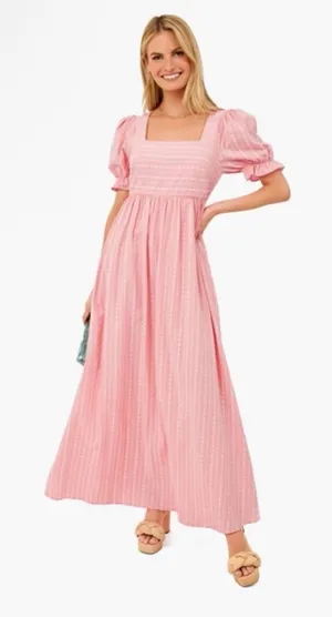 Tuckernuck Hyacinth House Pippa puff sleeve midi dress thumbnail 1