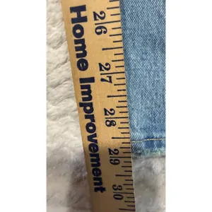 Gap Relaxed Straight Mid Rise Light Wash Blue Denim Jeans Size 30 10R 4435 thumbnail 4
