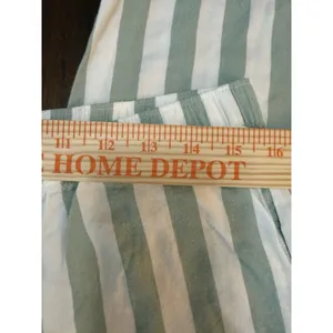 Victoria's Secret Plaid PJ Pajama Set Size Large Grey/White Drawstring Button up thumbnail 8