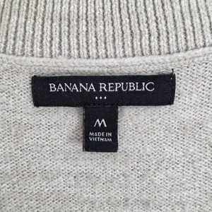 Banana Republic Beige V-Neck Sweater Size‎ M thumbnail 8