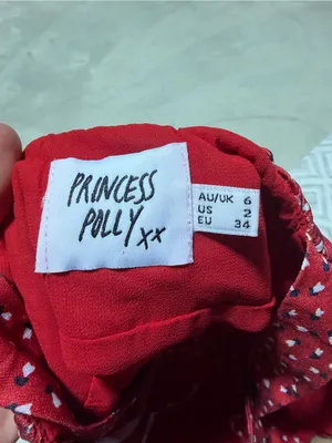 Princess Polly Red Print mini Sundress 2 thumbnail 3
