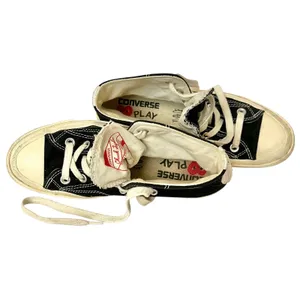 Converse x Comme des Garcons Play Chuck 70 Black Hi CDG Sneakers 4.5/6.5 150204C thumbnail 10