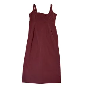 NWOT Lulus Large Vibrant Allure Plum Square Neck Sleeveless Bodycon Midi Dress thumbnail 3
