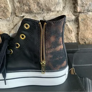 Converse Chuck Taylor All-Star Lift Platform Sneakers Black Women Size 7 540254C thumbnail 7