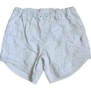 Free People Gonna Love Me Eyelet Shorts White Medium Soft Feminine Cargo Lace‎ thumbnail 2