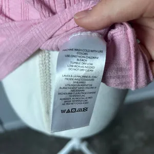 Pilcro Anthropologie Light Pink Ribbed High Neck Tank Top Cotton Size Small thumbnail 7
