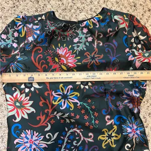 Tory Burch Printed Silk‎ Twill Shift Dress, Size 10 thumbnail 12