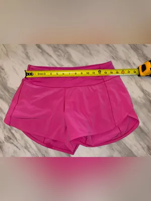 Lululemon Speed Short Pink Running Shorts Athletic Workout Size 6 thumbnail 5