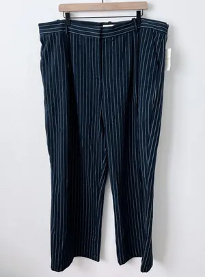 Abercrombie Pinstripe Trousers thumbnail 3