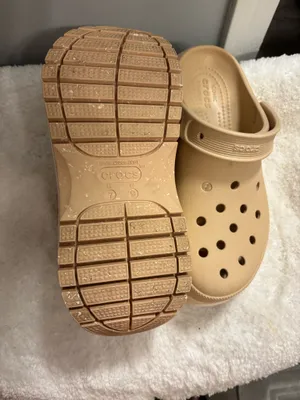Platform Crocs Nude Sz. thumbnail 8