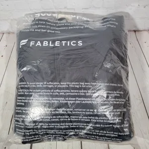 Fabletics Black Puffer Coat Midi Belted Stand Collar Full Zip Women's Winter XXL thumbnail 10