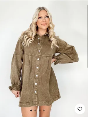 Lane 201 Denim Dress thumbnail 1