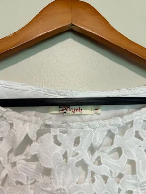 White dress (L) Size L thumbnail 3