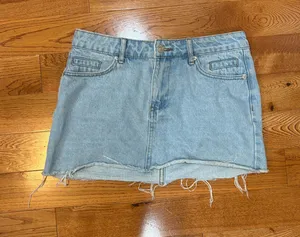 Edikted Denim Skirt thumbnail 1