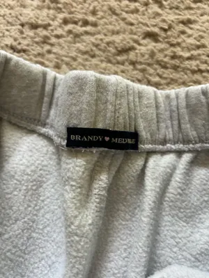 Brandy Melville Sweatpants Rosa Grey thumbnail 2
