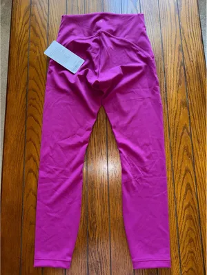 Lululemon Instill High Rise 25” Magenta Purple Size 6 NWT thumbnail 2