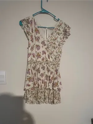 Alice‎ + Olivia Mariska Floral Romper Dress thumbnail 9