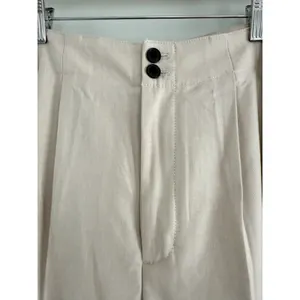 Madewell | NWT The Harlow Wide-Leg Trouser Brushed Twill Pebble Stone | Sz 14 thumbnail 6