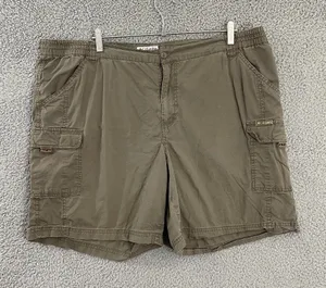 Columbia Shorts Women 1x(42x9) Brown Outdoor‎ Hiking Cargos thumbnail 1
