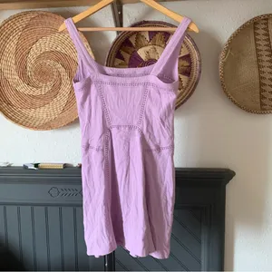 ☀️ Mauve Free people intimates body-con fit and flare mini dress thumbnail 7