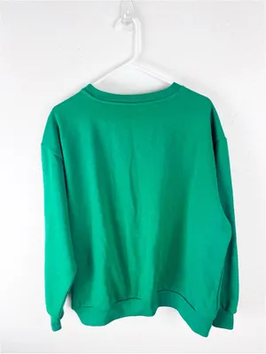 PEANUTS Snoopy Light Up Christmas Graphic Green Long Sleeves Sweatshirt Large thumbnail 2