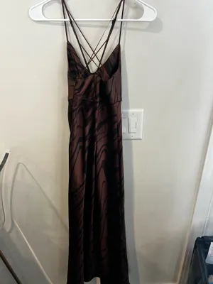 House of Harlow Zebra cutout midi dress thumbnail 3