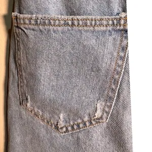 ZARA Light Wash Denim‎ Mini Skirt Distressed Size US Size Small thumbnail 6
