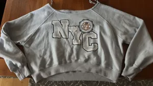 Hollister Long Sleeve Cropped Shirt thumbnail 1