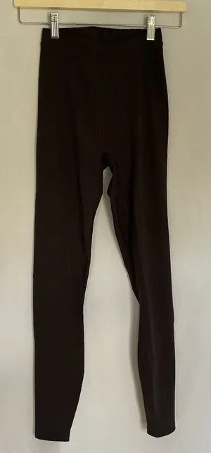 Paragon sz XS black workout leggings high waist‎ casual lightweight athleisure thumbnail 1