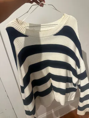 TJ Maxx Sweater Striped thumbnail 1