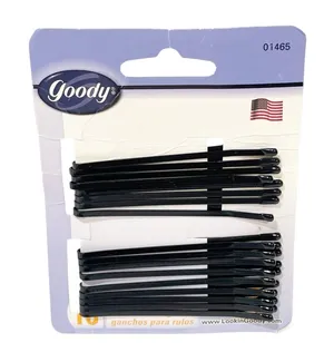 Goody Vintage 2000 Black‎ Hair Bobby Pins 17 NEW thumbnail 1