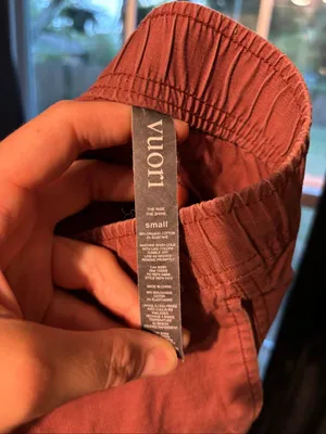 Vuori Pink Ripstop Pants Size Small thumbnail 3