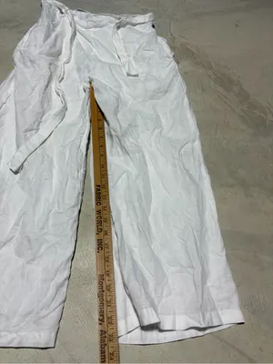 Reset by Jane flax Pants in White small thumbnail 3