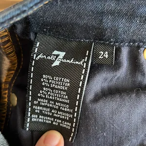 7 For All Mankind Kimmie Straight Leg Dark Wash Jeans, 24 thumbnail 10