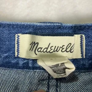 Madewell Womens Size 23 Jeans‎ Medium Wash High Rise Straight Leg Cotton Factory thumbnail 3