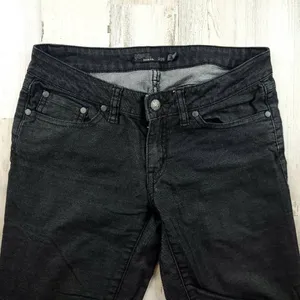 prAna Womens Skinny Jeans Size 2 26 Charcoal Gray Stretch Denim thumbnail 5