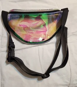 Clear fanny pack White thumbnail 1