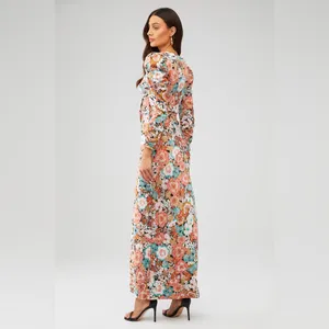 For Love & Lemons Polly‎ Floral Maxi Dress thumbnail 3