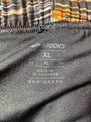Brooks Women’s XL Running Shorts Multicolor Print Drawstring Athletic SP23 211428 thumbnail 4